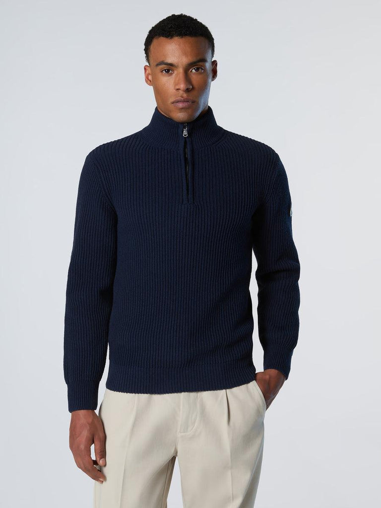 NORTH SAILS HALF ZIP 5GG  KNITWEAR