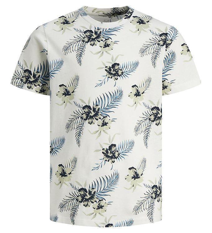 JACK JONES KIDS JJCHILL AOP TEE SS CREW NECK JNR