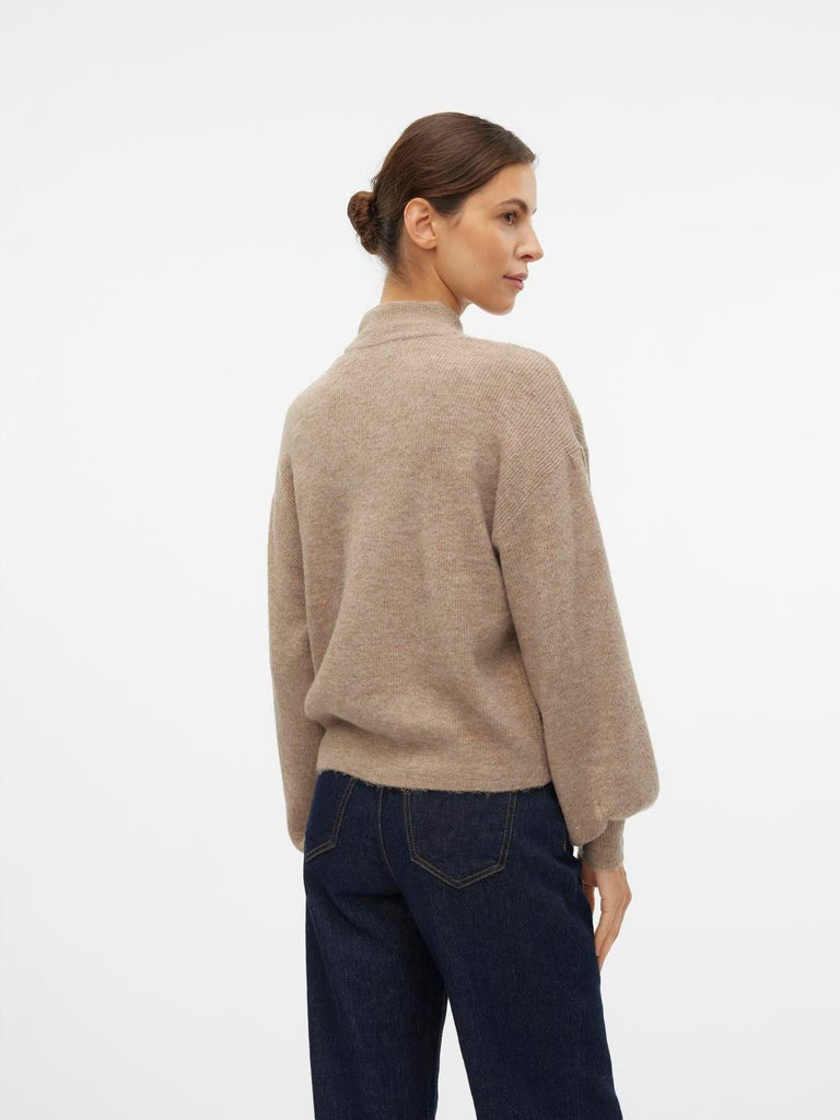 VERO MODA VMNEWRUBELLEFILE LS FUNLNCK PULL REP LCS
