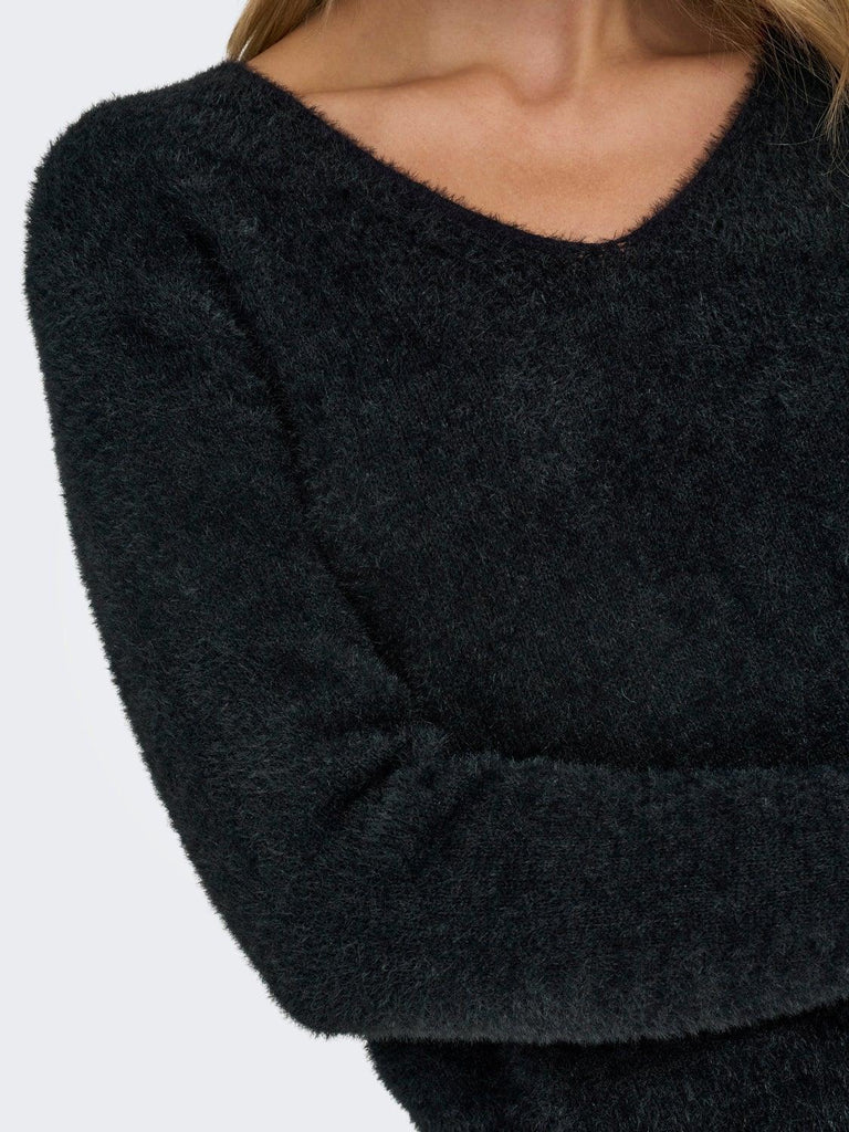 ONLY ONLELLA PIUMO LS V-NECK CC KNT