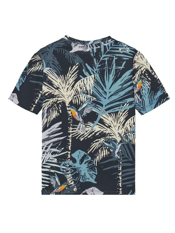 JACK JONES KIDS JJHAWAII AOP TEE SS CREW NECK JNR