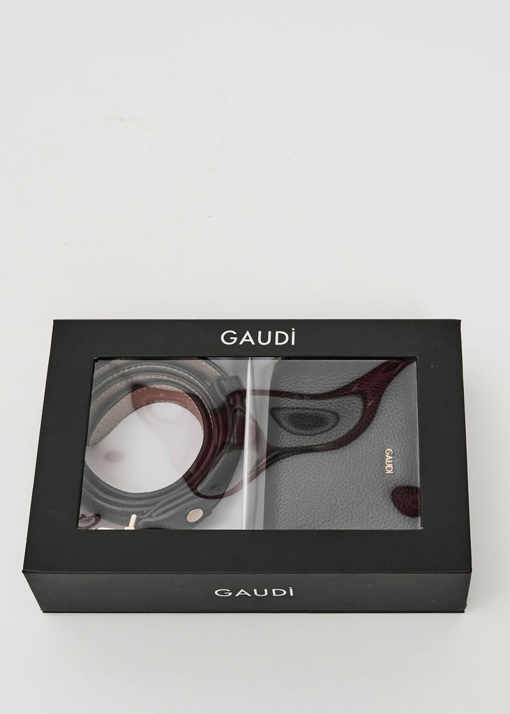 GAUDI SET CINTURA + PORTAFOGLIO - linea WOMAN GIFT BOX