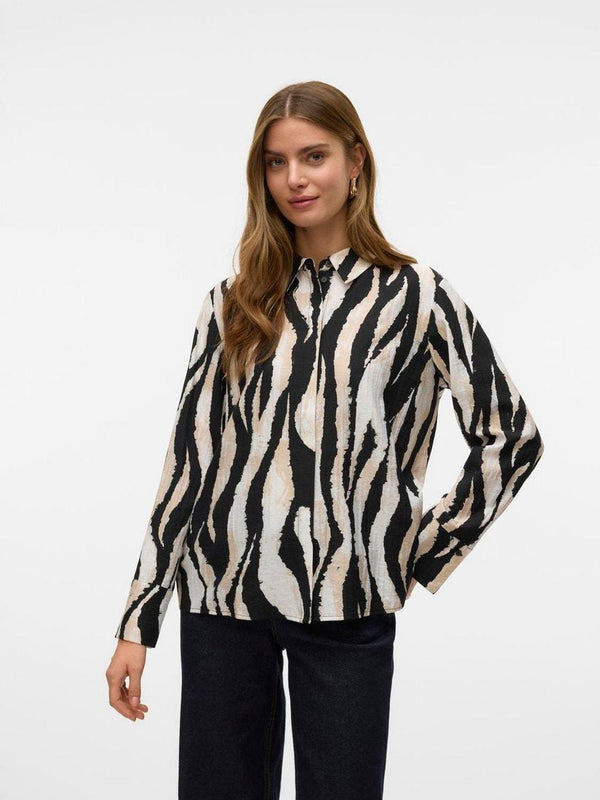 VERO MODA VMSARA LEA LS SHIRT WVN GA