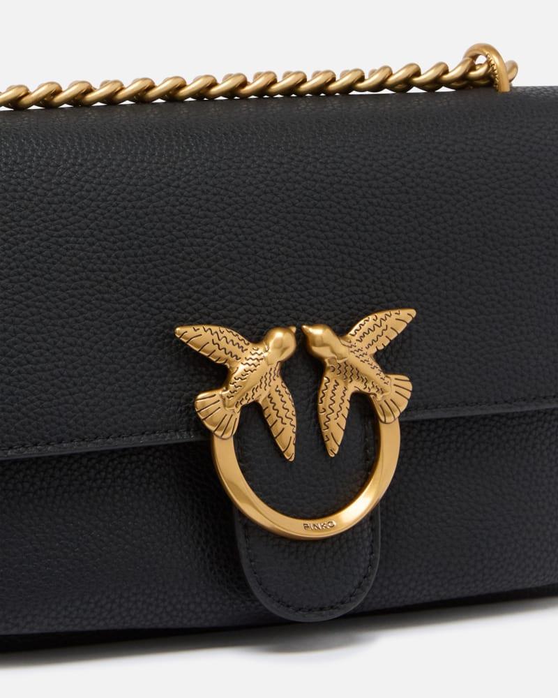 PINKO LOVE ONE SOFT MINI PELLE BOTTA