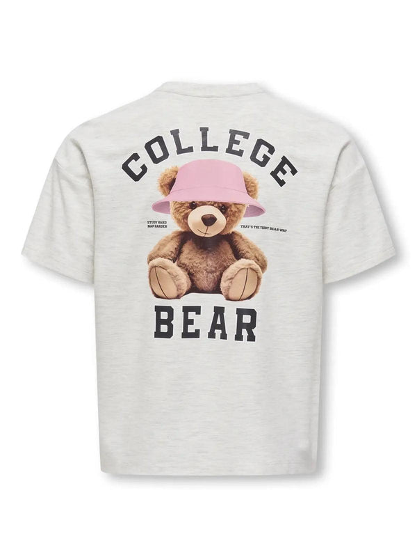 ONLY KIDS KOGBILLIE SS LOOSE TEDDY TOP JRS NOOS