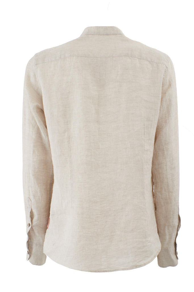 YES ZEE CAMICIA UOMO COREANA, BOTTONI NASCOSTI M/L