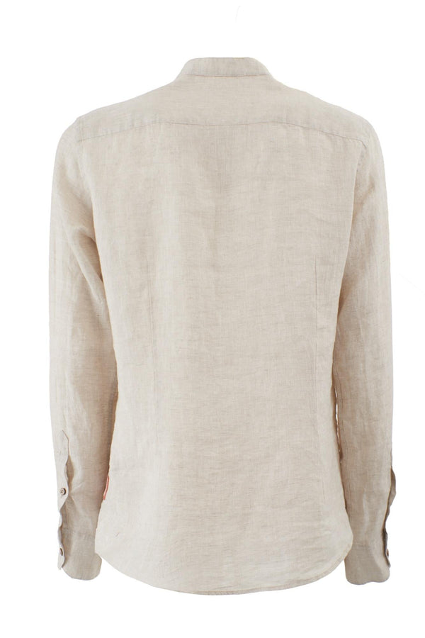 YES ZEE CAMICIA UOMO COREANA, BOTTONI NASCOSTI M/L