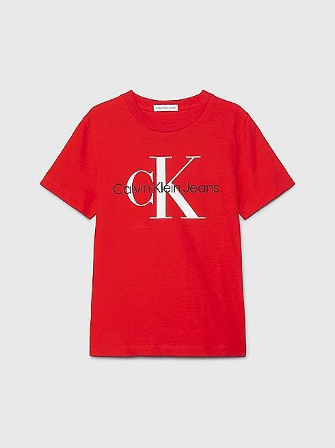 CALVIN KLEIN JEANS CK MONOGRAM SS T-SHIRT
