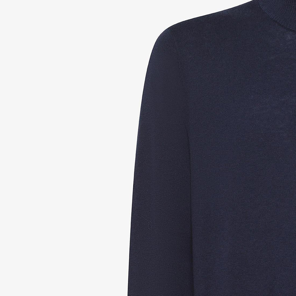 SUN68 HALF ZIP SOLID