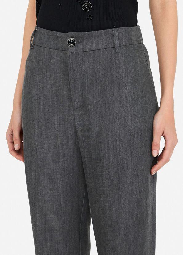 LIU JO PANT.STRAIGHT ELASTIC H.W.