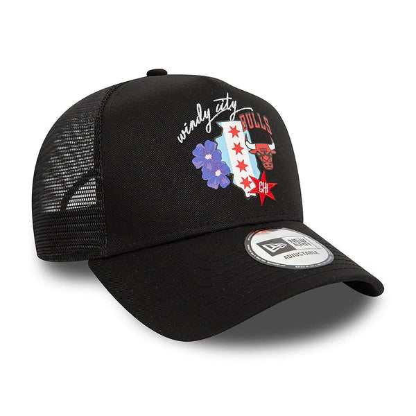 NEW ERA NBA TEAM LOGO TRUCKER CHIBUL  BLK