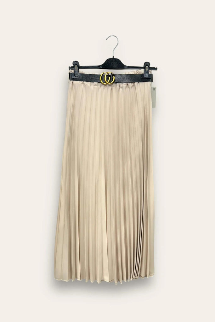 LOVEme Gonna midi plissettata