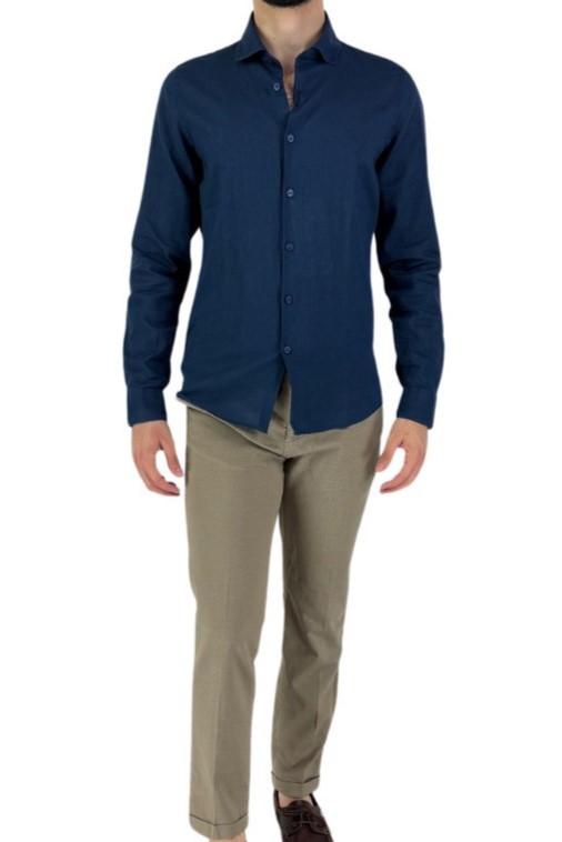 MARKUP CAMICIA M/L COL.FRANCESE LINO/