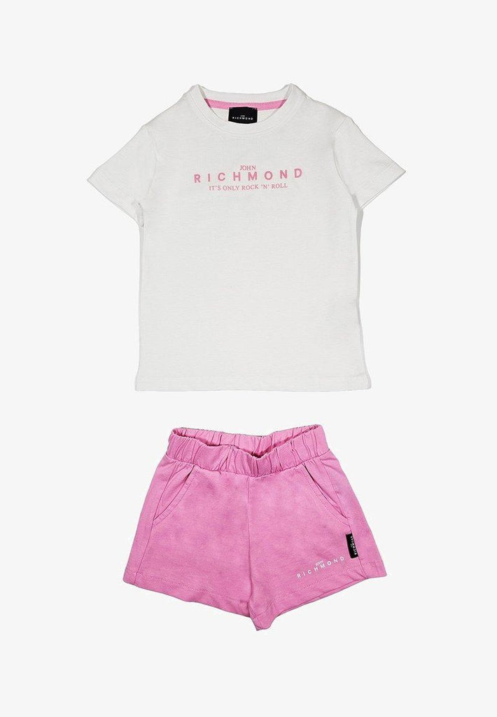 JOHN RICHMOND T-SHIRT + SHORTS