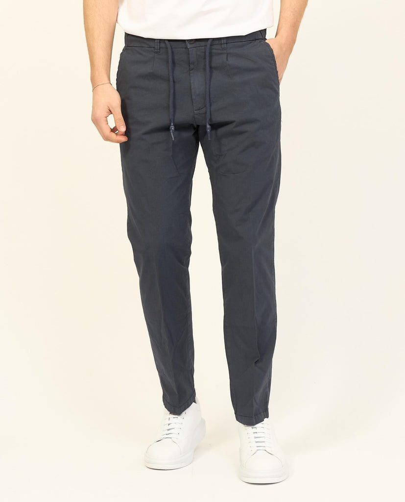 YES ZEE PANTALONE UOMO TIPO CHINOS CON COULISSE