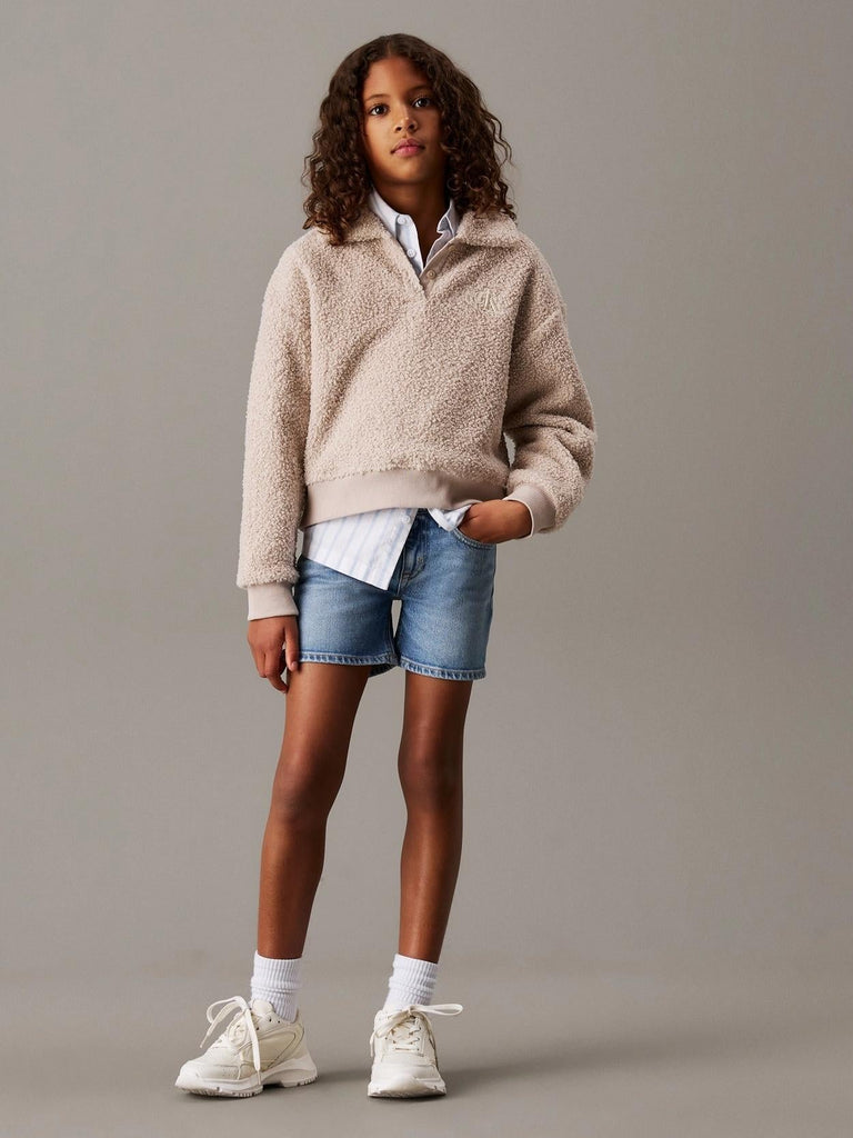 CALVIN KLEIN MR SLIM DENIM SHORTS CLOUDY BL