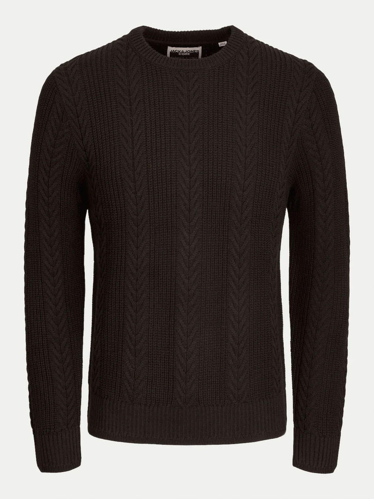 JACK AND JONES JCOCIPHER KNIT CREW NECK