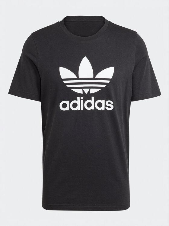 ADIDAS ORIGINALS TREFOIL T-SHIRT     BLACK
