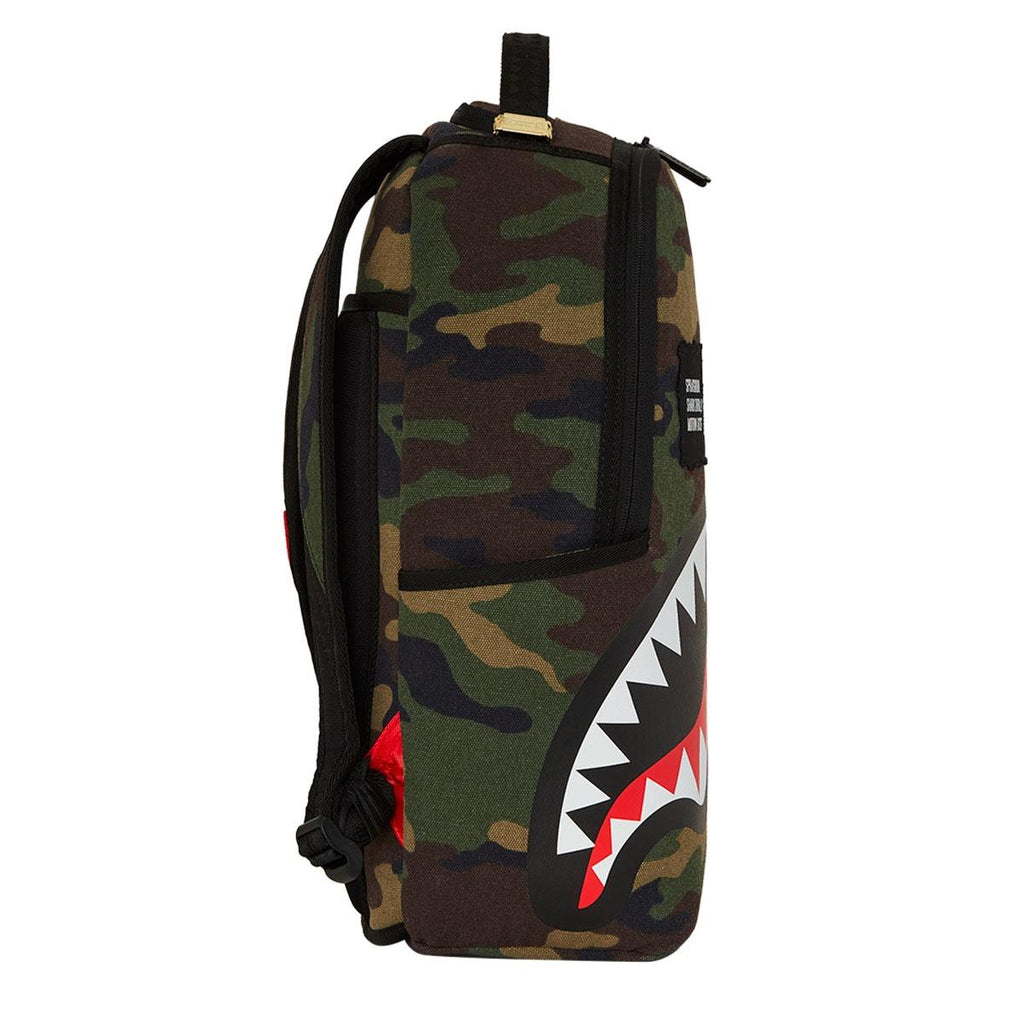 SPRAYGROUND SHARK CENTRAL CAMO DLXS BACKPACK