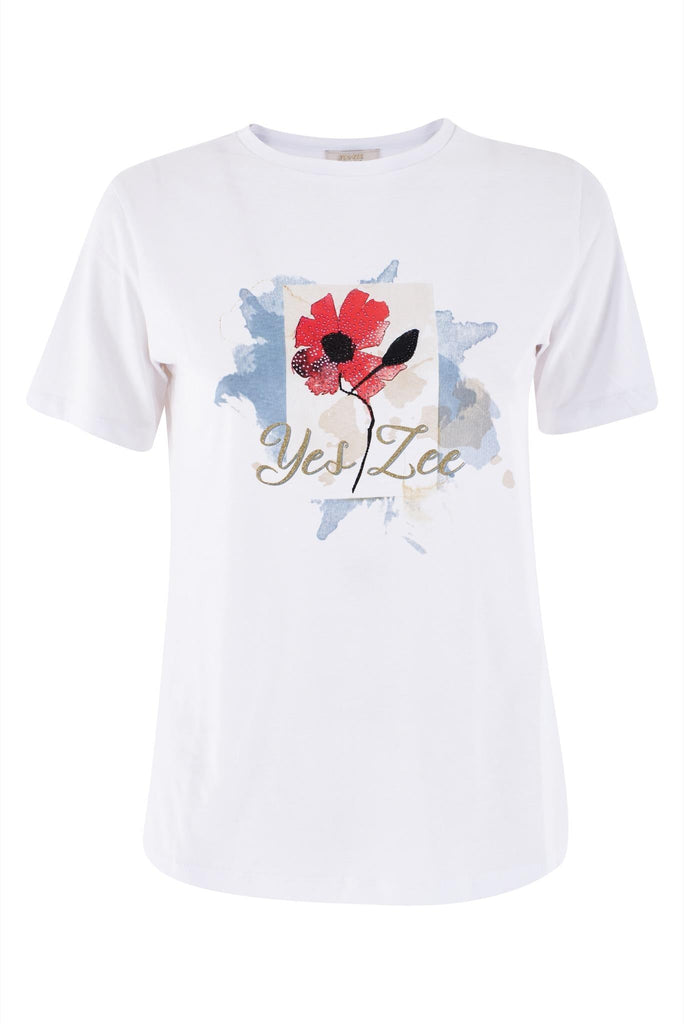 YES ZEE T-SHIRT BIMBA, GIROCOLLO, M/C