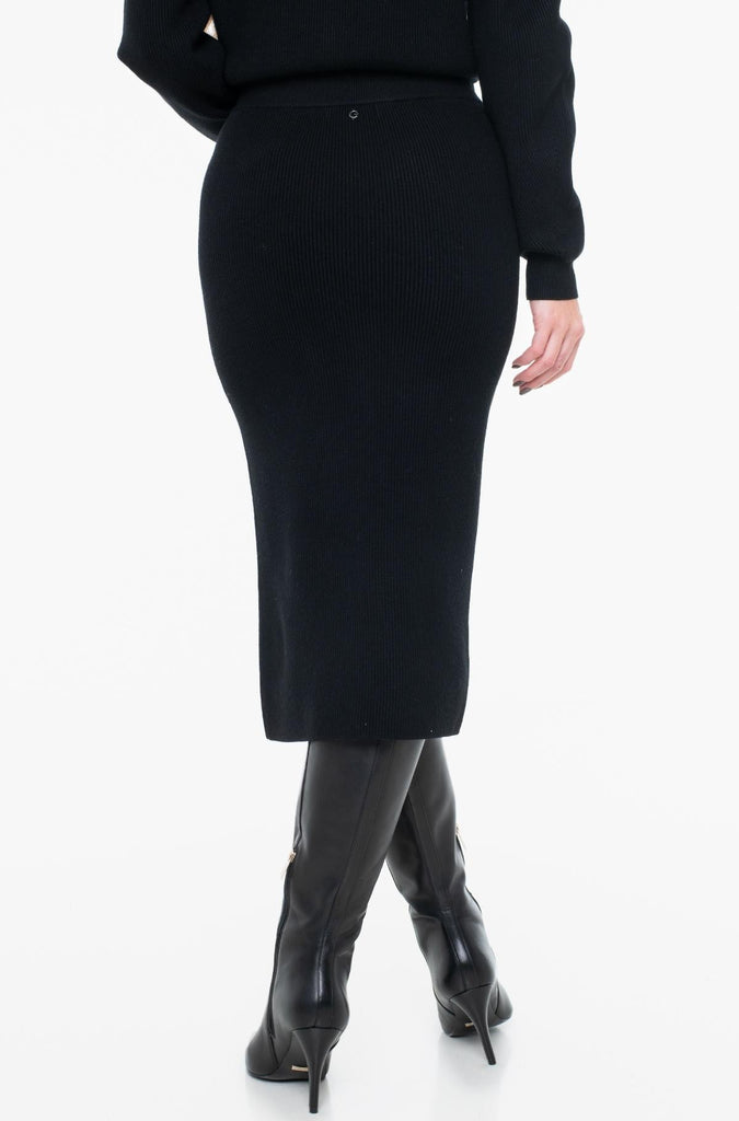 GUESS HARLEY LONGUETTE SKIRT SWTR