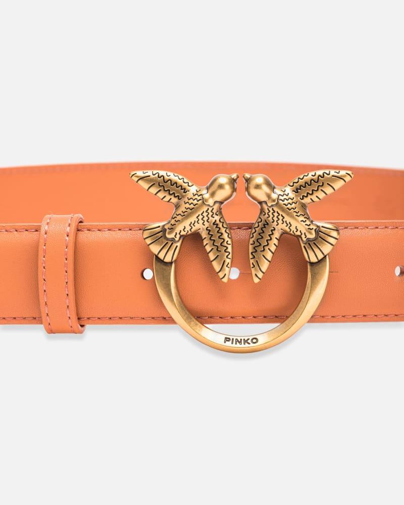 PINKO LOVE BERRY H3 BELT VITELLO SET