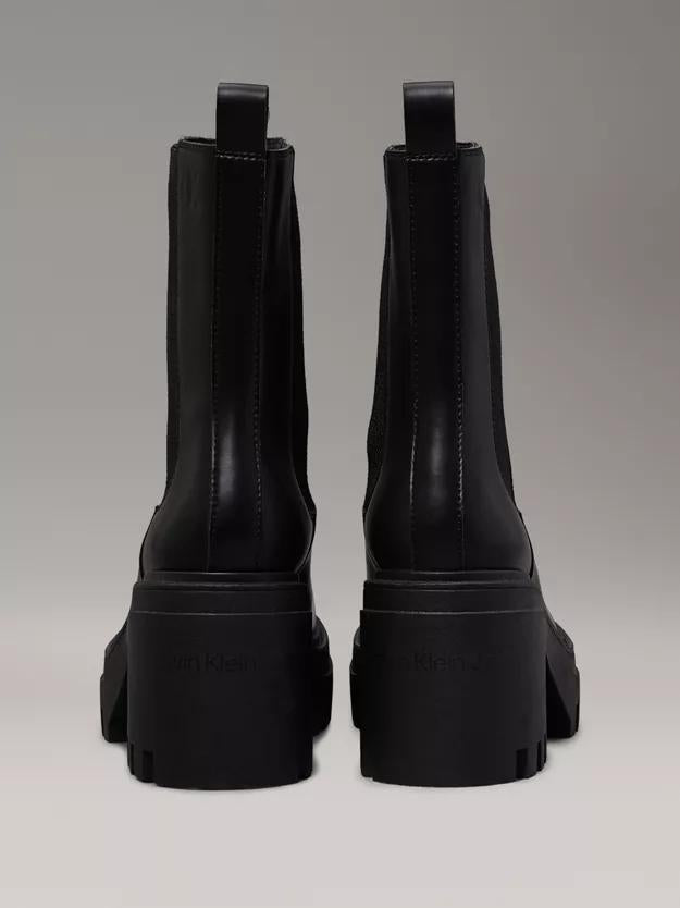 CALVIN KLEIN CHUNKY HEELED CHELSE