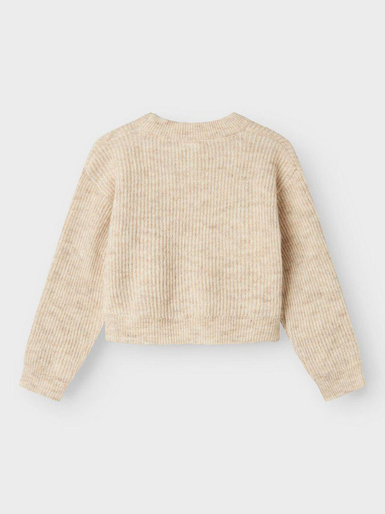 NAME.IT NKFHOLLY LS BOXY SHORT KNIT NOOS