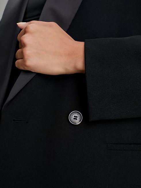 CALVIN KLEIN TUXEDO WOOL SATIN CO