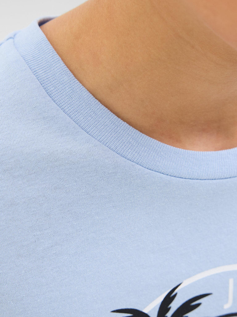 JACK JONES KIDS JJPALM TEE SS CREW NECK JNR