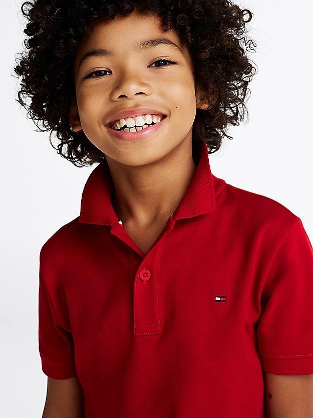 TOMMY HILFIGER INTERLOCK REG POLO SS