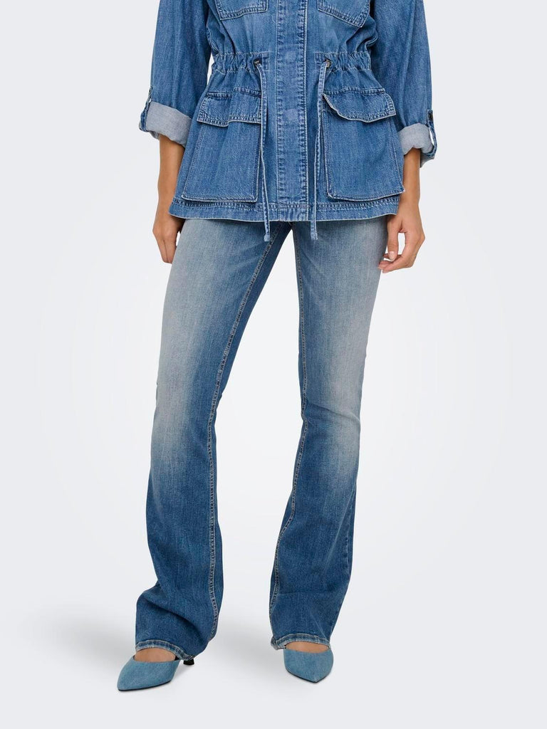 ONLY ONLBLUSH MID FLARED DNM DOT741 NOOS