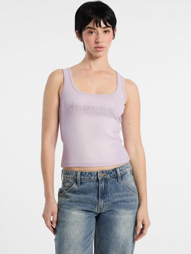 GUESS GO RHINESTONE TANK