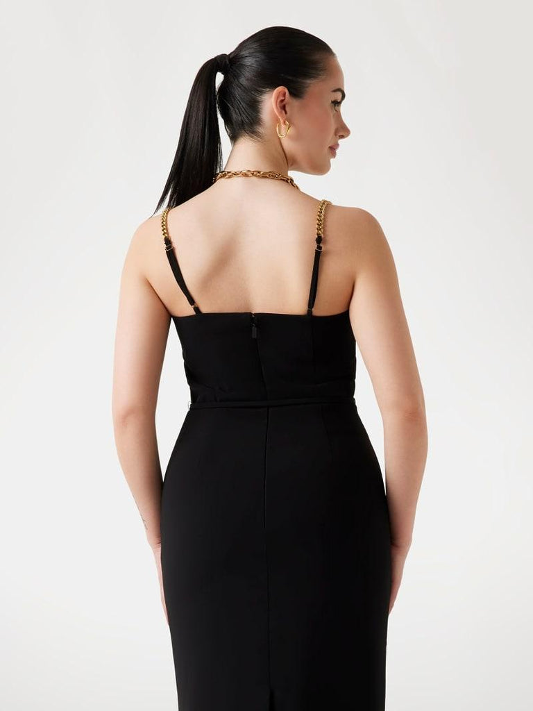 GUESS MARCIANO ELLA SHOULDER STRAP DRESS