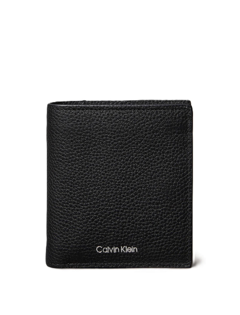 CALVIN KLEIN FOIL EMBOSS SLIM TRIFOLD W/ CARD