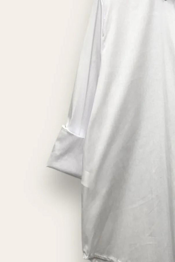 LOVEme Camicia over in tinta unita