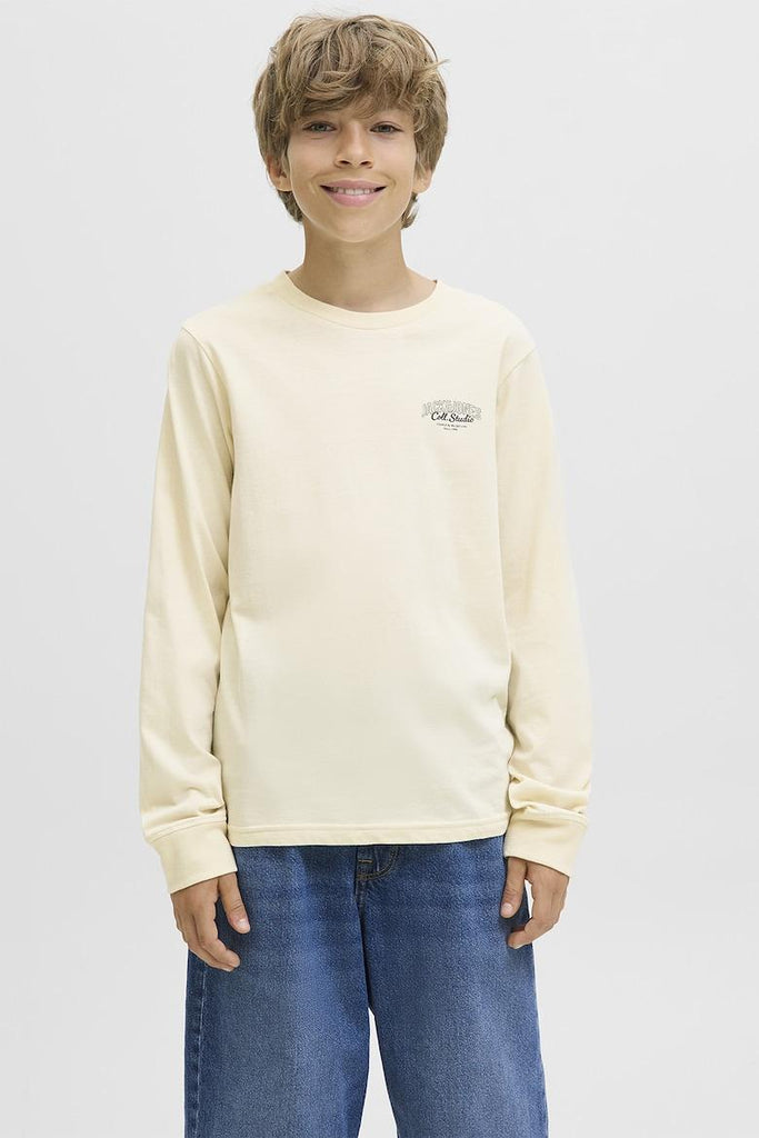 JACK JONES KIDS JJMAKOTO TEE LS CREW NECK JNR