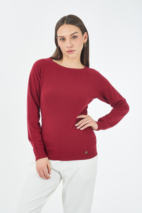 YES ZEE MAGLIA DONNA GIROCOLLO
