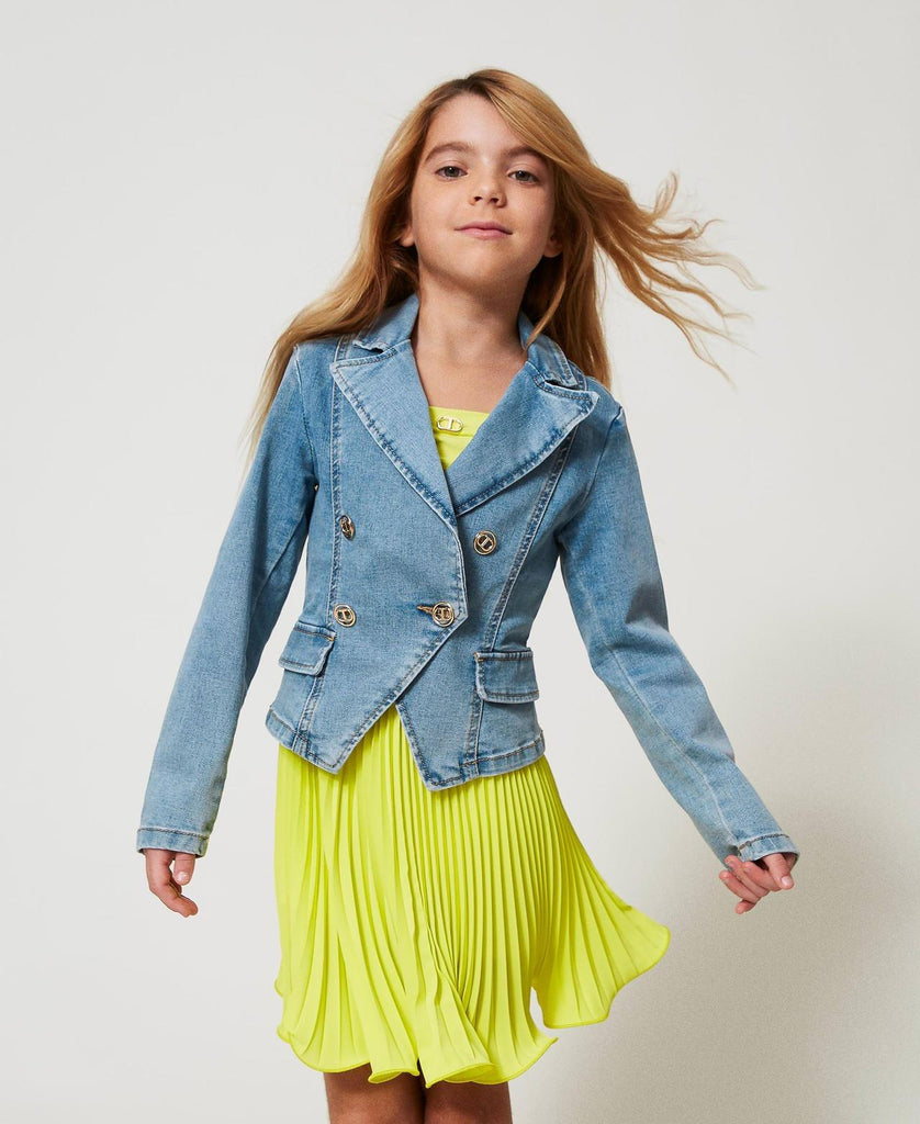 TWINSET BLAZER IN DENIM