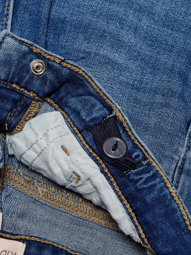 ONLY KIDS KONEMILY ST RAW  MED BLUE JEANS NOOS