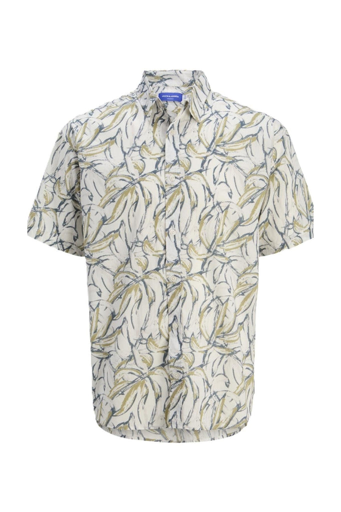 JACK AND JONES JORJOSHUA SPLIT AOP SHIRT SS