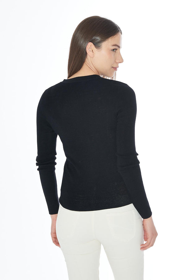 YES ZEE MAGLIA DONNA SCOLLO A V