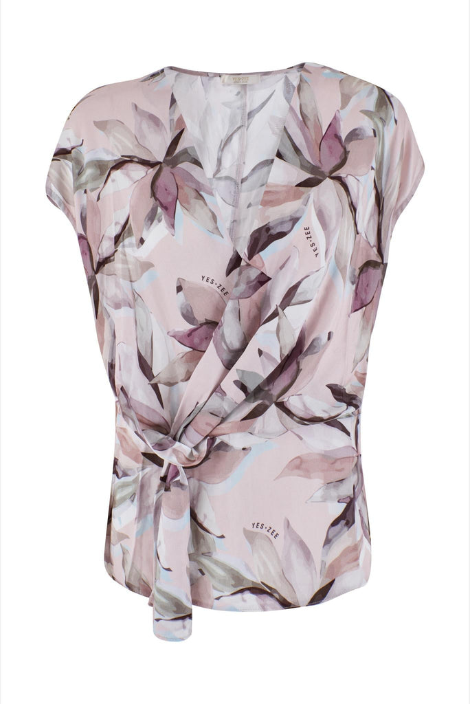 YES ZEE TOP DONNA SCOLLO A V INCOROCIATO CON NODO
