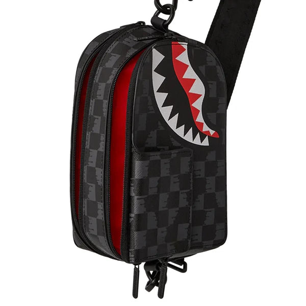 SPRAYGROUND SCRIBBLE SHARK BACKPACK SLING