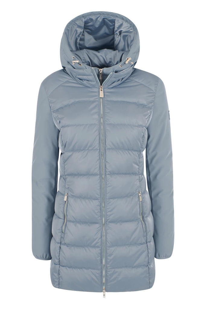 YES ZEE CAPPOTTO DONNA TRAPUNTATO,FINTO GILET STACCABIL