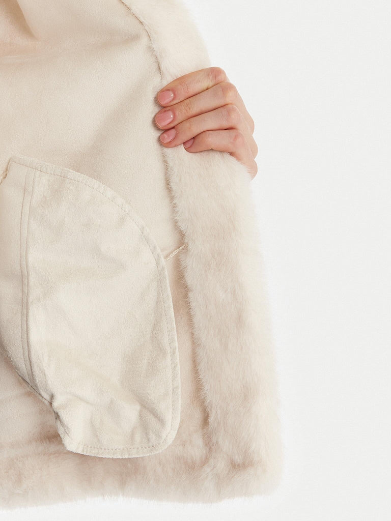 GUESS LUNA FAUX FUR JACKET