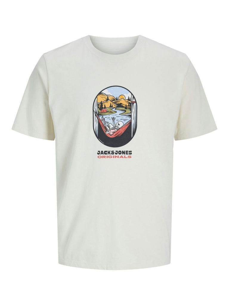 JACK AND JONES JORSKULL COAST TEE SS CREW NECK