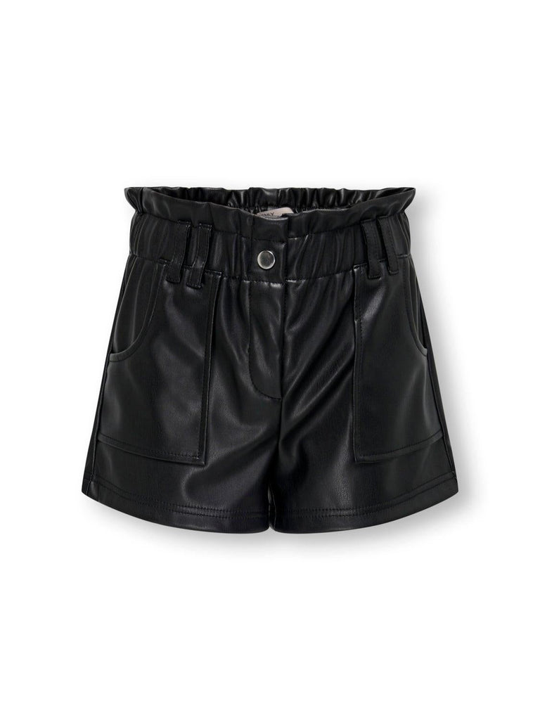 ONLY KIDS KOGSTEPHANIE FAUX LEATHER SHORTS CS OTW