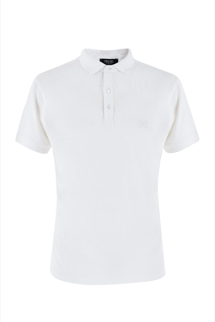 YES ZEE T-SHIRT UOMO TIPO POLO, M/C