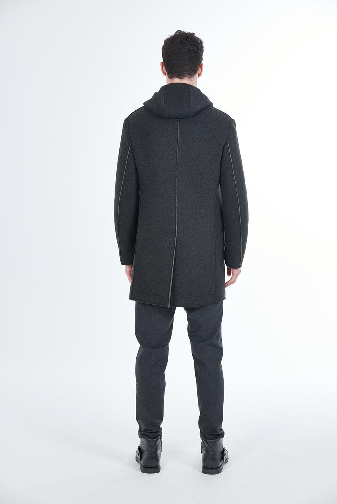 YES ZEE CAPPOTTO UOMO SFODERATO